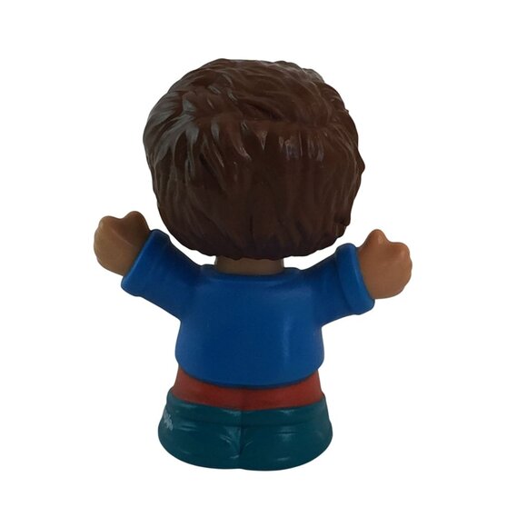 Fisher Price Little People Two Boy Figures w/Green Teeter Totter Seesaw - Picture 4 of 11